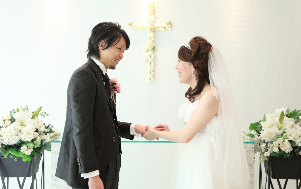 涙・涙のチャペルフォトウェディング