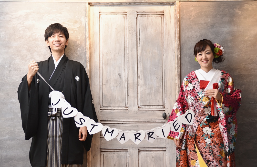 桜の色打掛がお似合いな前撮り