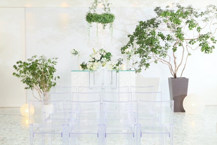 ナチュラルでアットホームなチャペル