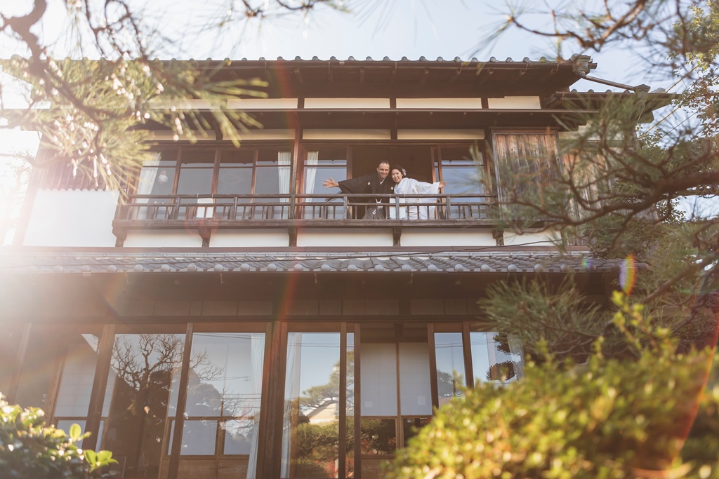 愛は国境を超えるウェディングフォト♡