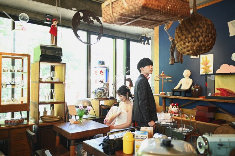 落ち着いた雰囲気での撮影も