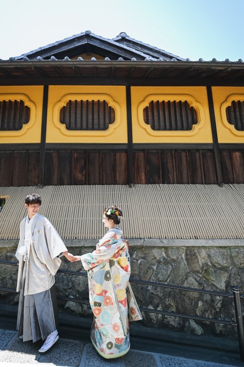 雰囲気のある京都で楽しい前撮り