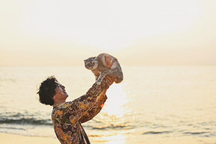 慣れない撮影でもお利口さん！