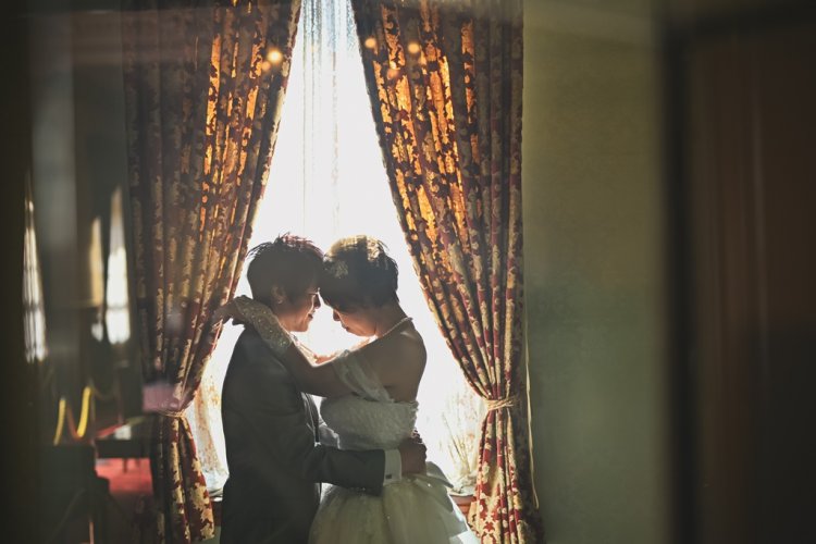 異国情緒あふれる館内で