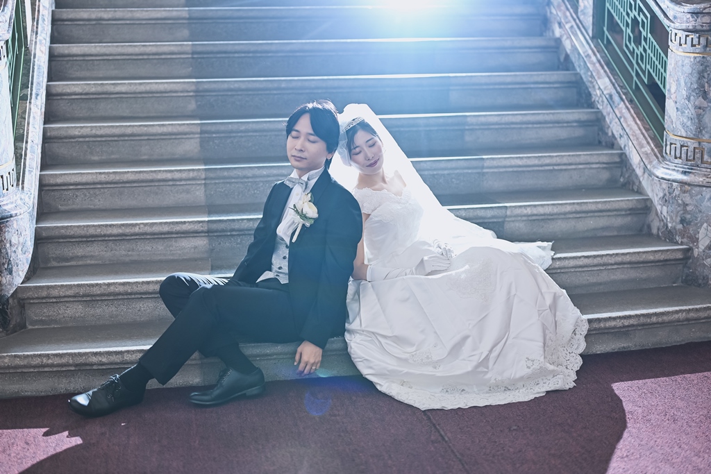 市政資料館でのブライズブリアンフォト