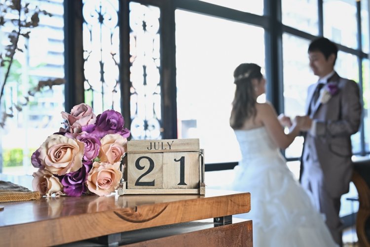 お２人の記念日をお祝いするフォトウェディング