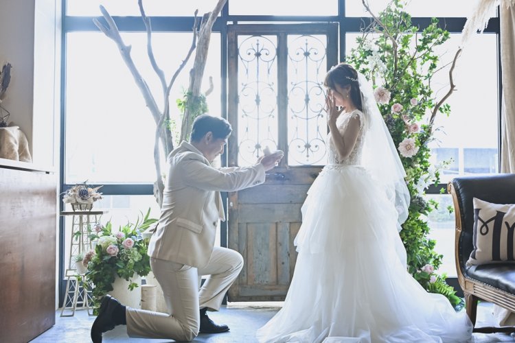 プロポーズシーンの再現も！