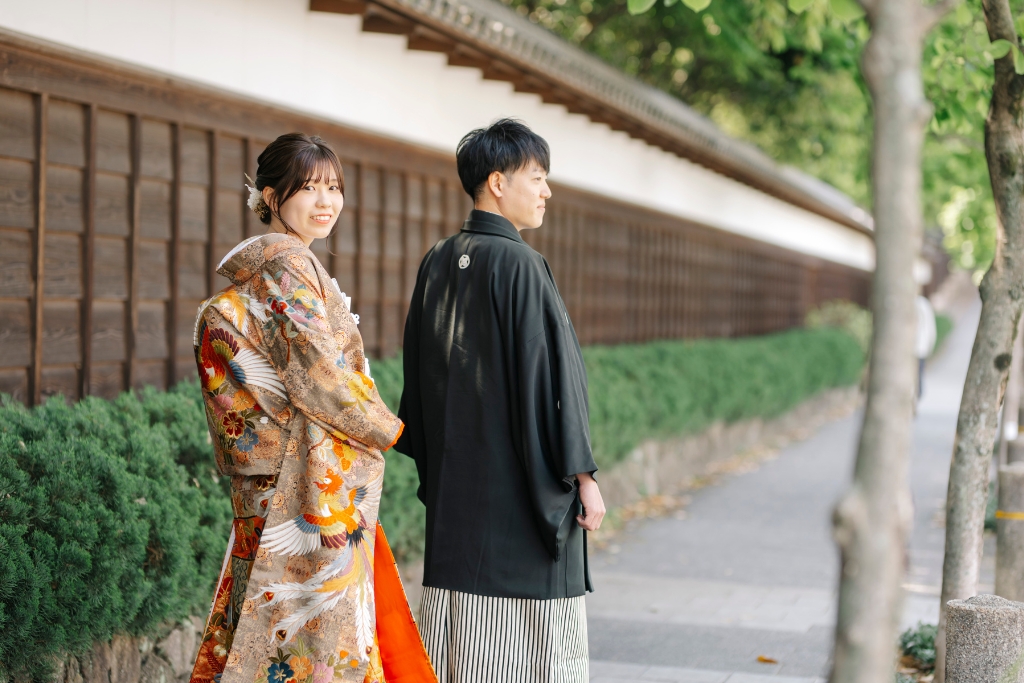 徳川園での前撮り撮影
