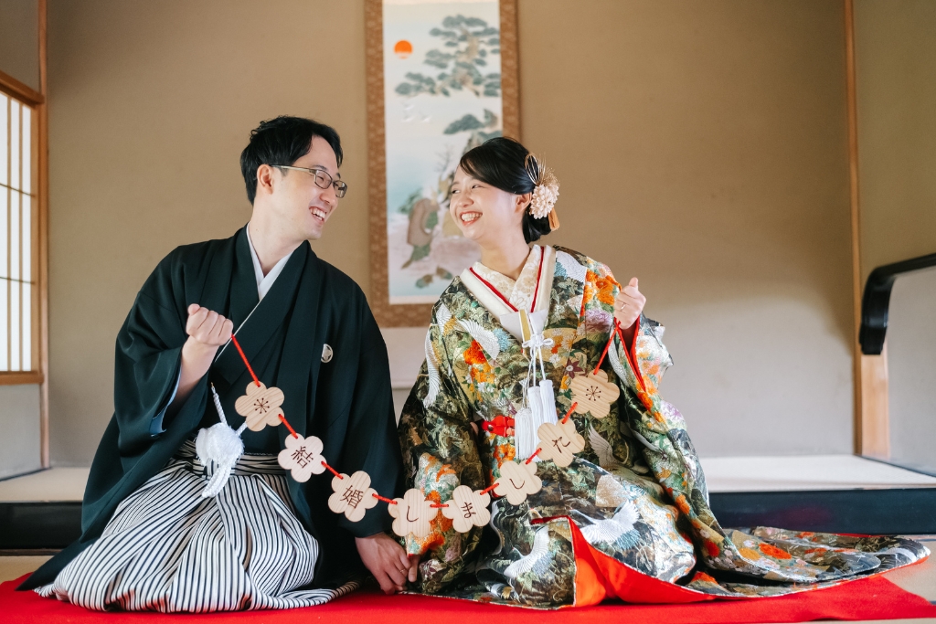 白鳥庭園の重厚なお和室フォト