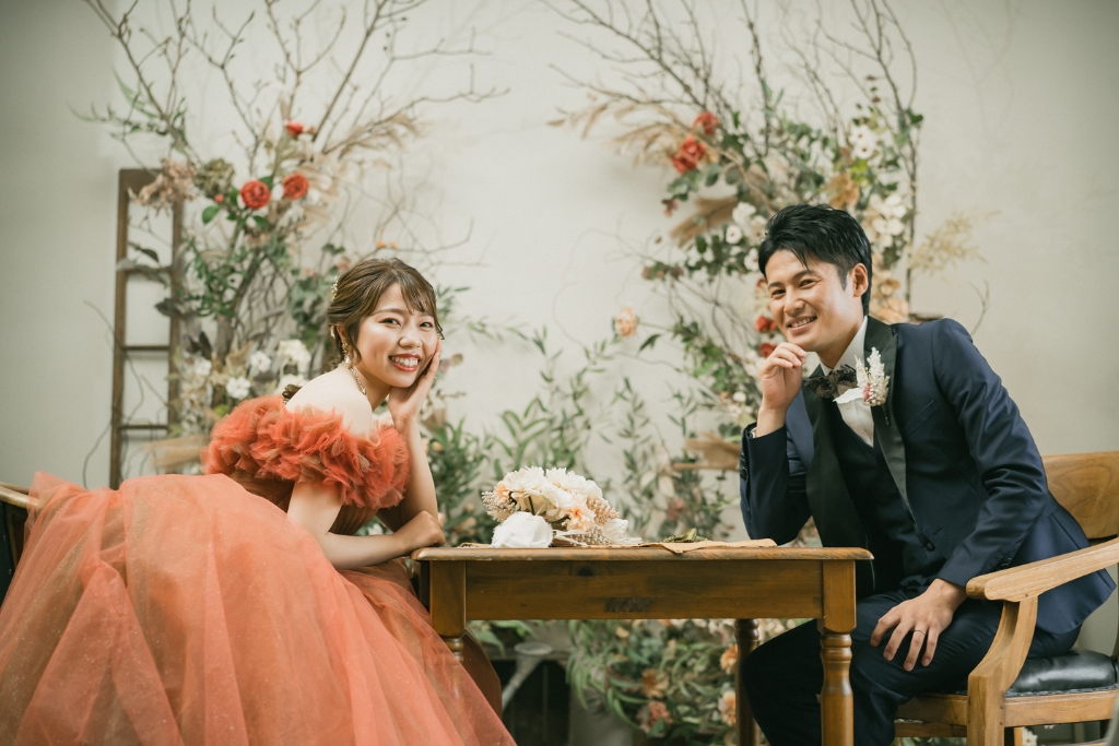 アンティーク家具を取り揃えた大人っぽいスタジオ