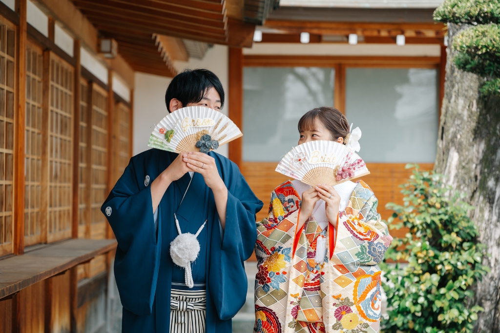 国府宮神社での前撮り撮影