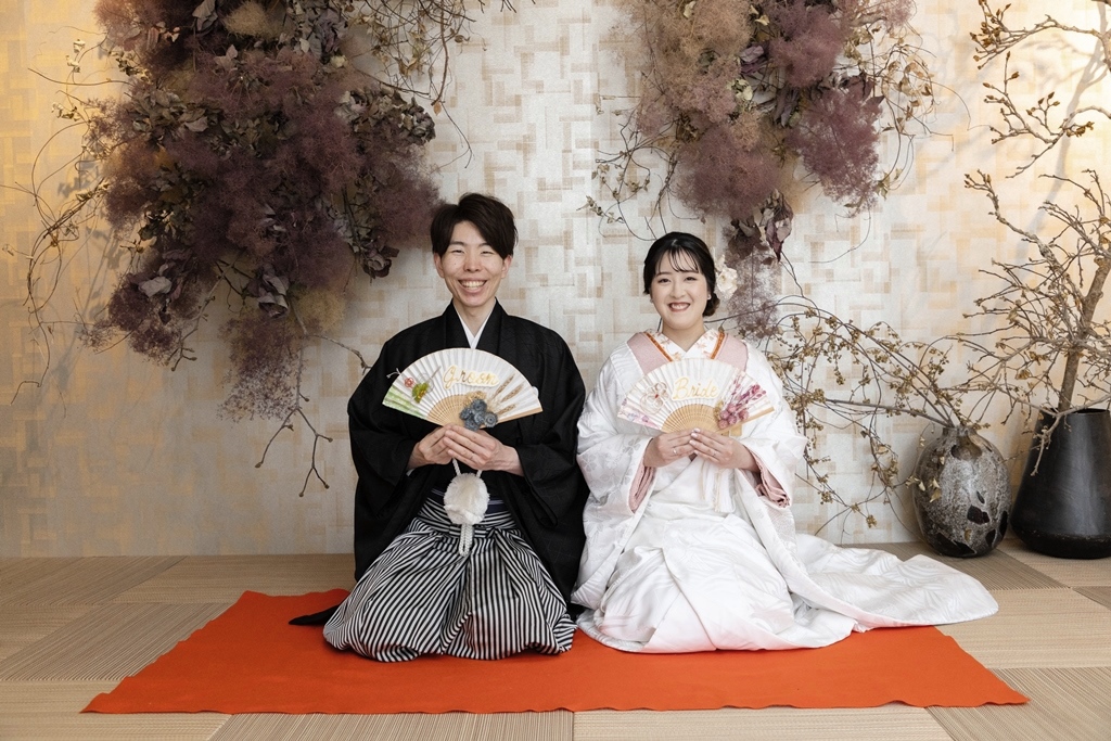 洋装も和装も似合うお洒落なアトリエスタジオでウェディングフォトを満喫♡