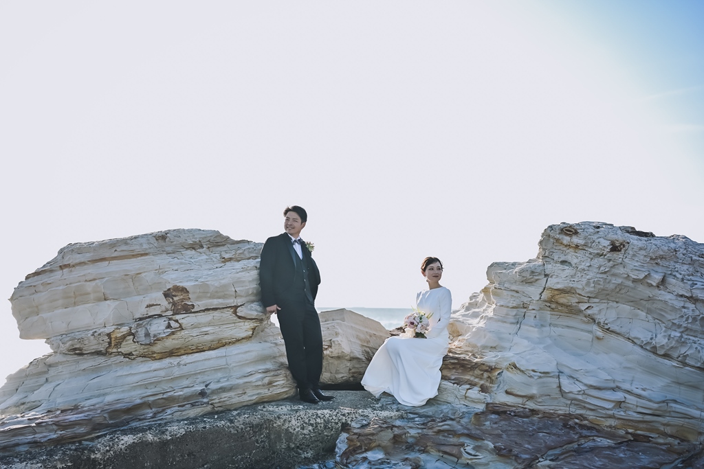 快晴の内海で憧れのビーチフォト☆