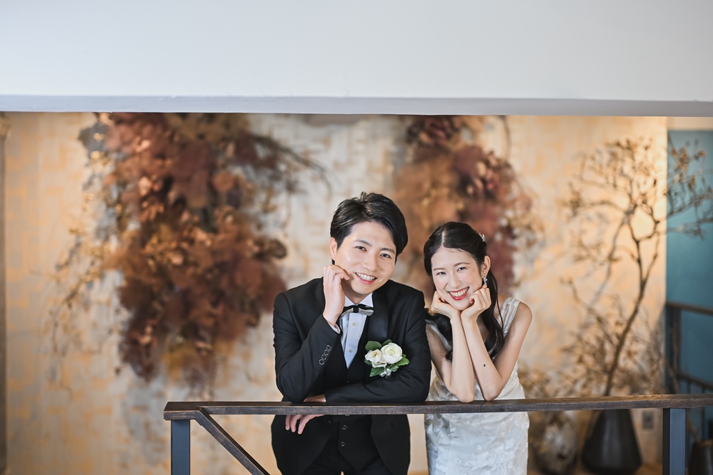 幸せいっぱい♡お腹の赤ちゃんと一緒にお洒落にウェディングフォト♪