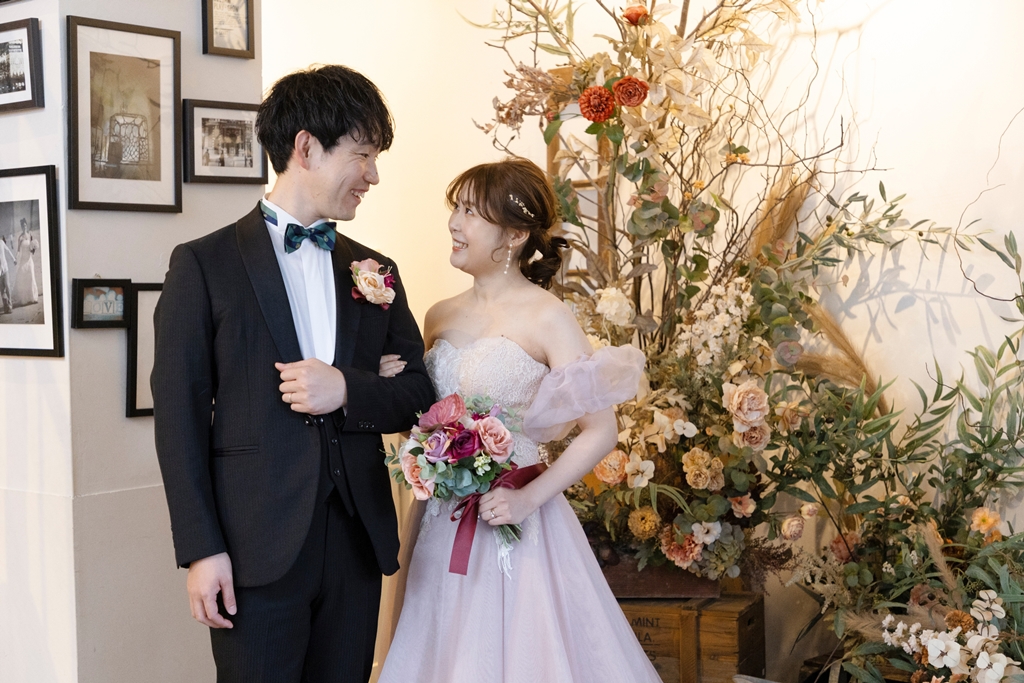 大人オシャレが詰まった夢のアトリエ空間☆彡最高の笑顔で残す結婚写真♡