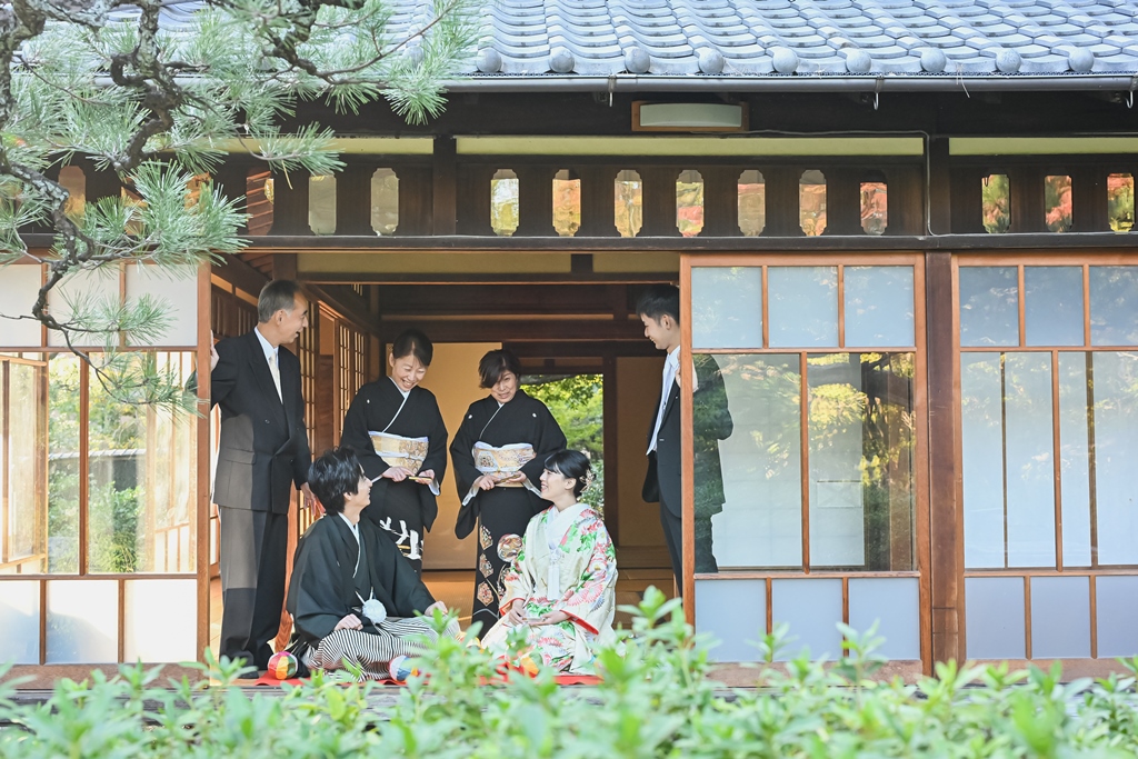 幸せな時間を家族みんなで♡和装ウェディングフォト