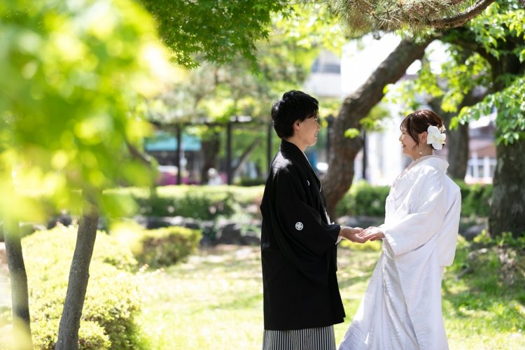 太陽ポカポカ和装撮影