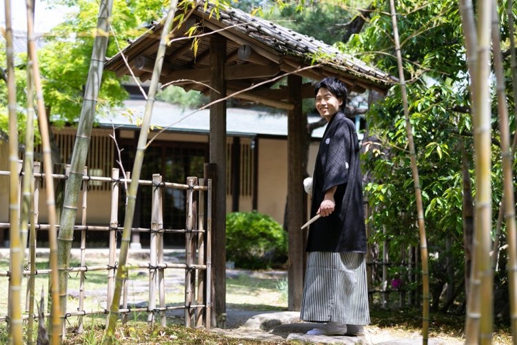 かっこいい新郎様