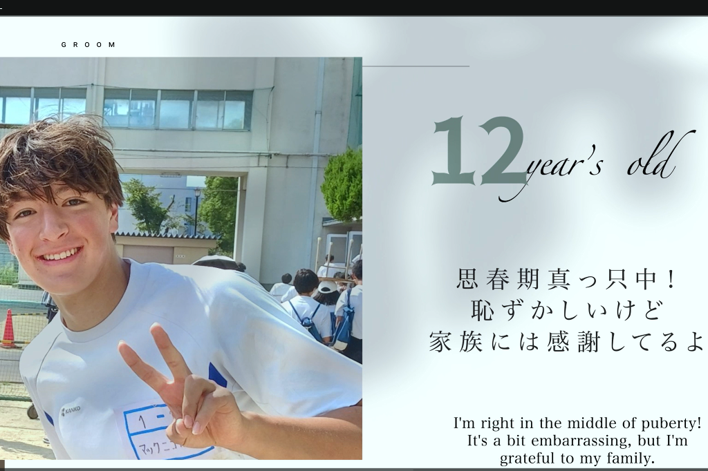 プロフィールムービー構成3