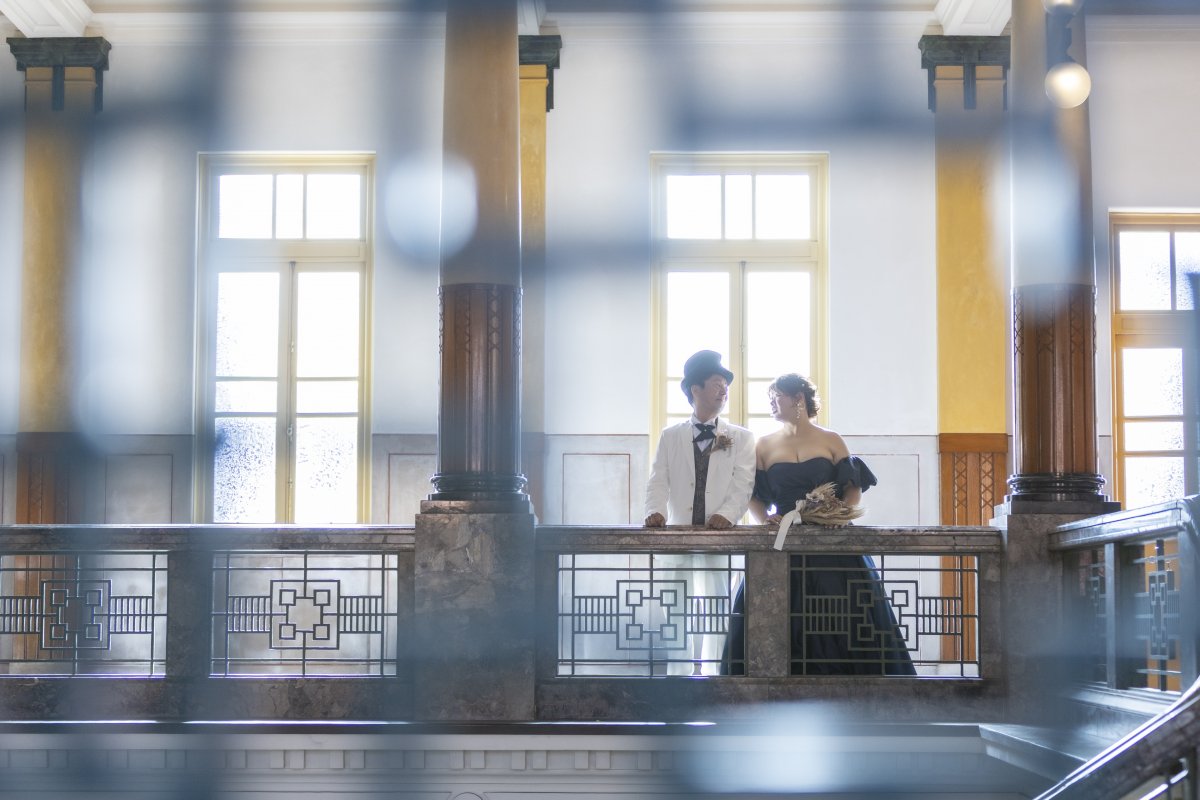 持ち込み衣装でひと味違った市政資料館撮影🎩