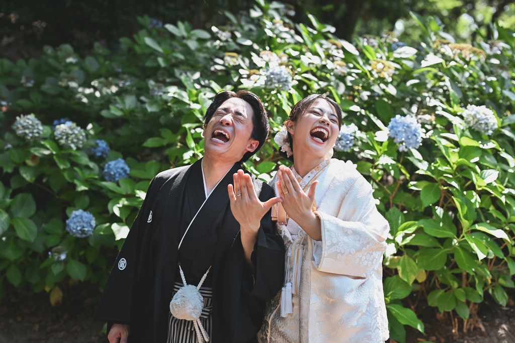 この場所だから叶った、和装で描くふたりの物語