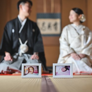 温もり溢れる東山荘でウェディングフォト