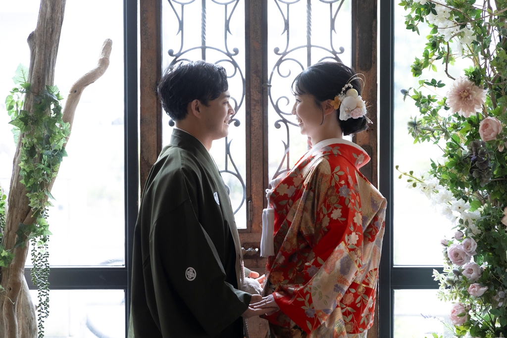 アンティークスタジオで叶える♡和装ウェディングフォト