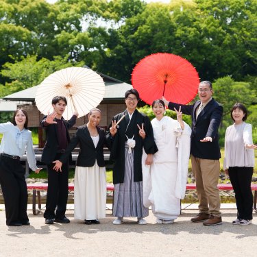 笑顔が集う一日♡家族に見守られて